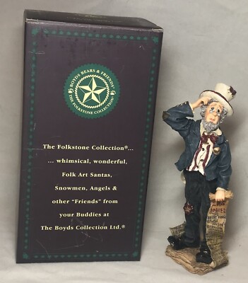Boyd s Bears Folkstone 'Uncle Sam I've got the April 15th Blues' style 28253 NIB