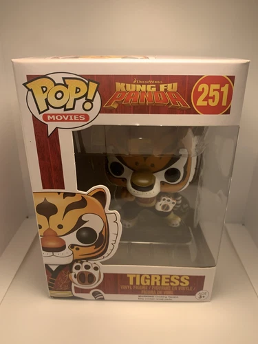 Kung Fu Panda Funko Pop! Tigress #251 Damaged Box