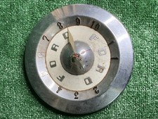 1957-59 Ford LTD Galaxie Fairlane Dog Dish Hubcap Clock Mancave Garage