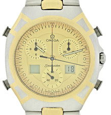 Omega Seamaster Polaris Ana Digi Stahl/Gold Ref. 3861231 41,5mm 1990er Jahre