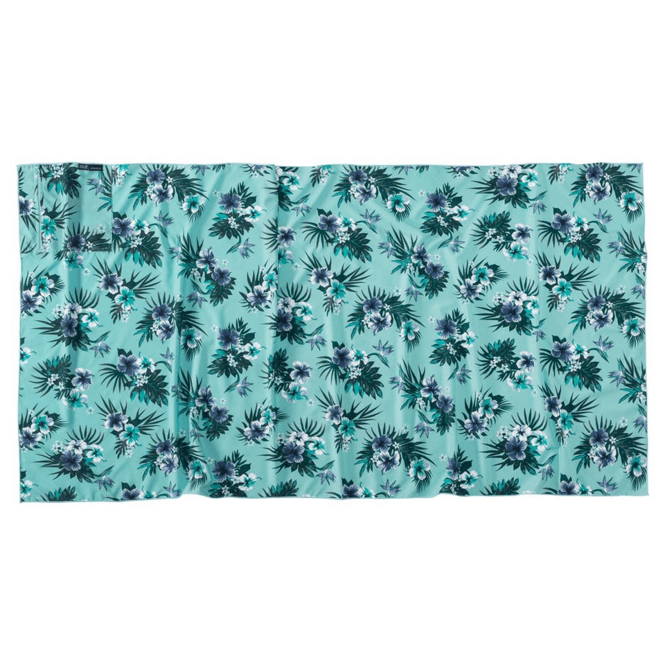 Jack Wolfskin Tuch Tropical Scarf Blanket grün mit Blumenprint One Size NEU - Bild 1 von 2