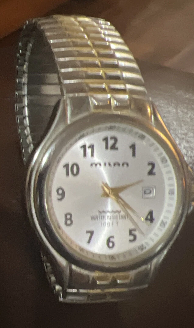 Milan water resistant 100ft best sale watch