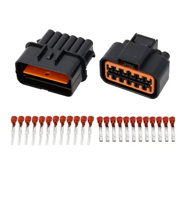 KUM 090 Series 12 pins Male Female Waterproof Connector PB625-12027 PB621-12020