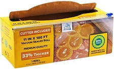 11" x 100' MEGA Roll & Cutter Box Vacuum Sealer Bags Roll by OutOfAir