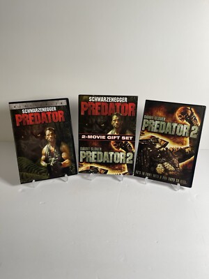 Predator Dvd Box Set Schwarzenegger Danny Glover 2 Movie Gift Set