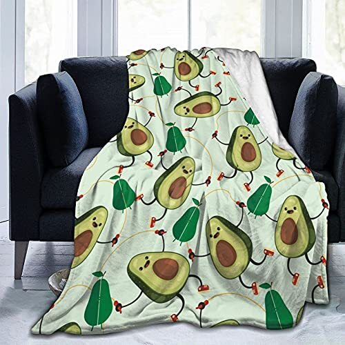 Avocado Soft Luxury Blanket Throw Lightweight Flannel Blankets for Adults Boy... - Picture 6 of 6
