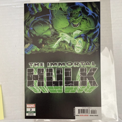 Immortal Hulk (2018) # 2 variant 2nd print nm 9.6 9.8 unread