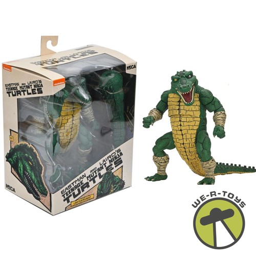 NECA Eastman & Laird's Teenage Mutant Ninja Turtles Leatherhead Figure DMG BOX