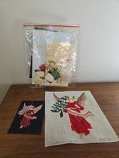 Stitchin Stuff Joan Thomasson Needlepoint Kit VICTORIAN ANGEL Christmas Ornament