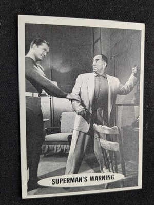 1966 Topps Adventures of Superman # 21 Superman's Warning (EX)
