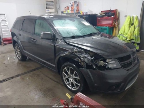 Driver Headlight Quad Halogen Black Bezel Fits 14-20 JOURNEY 2655088