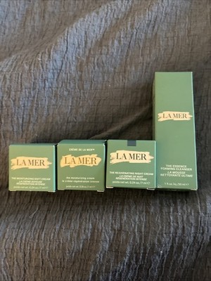 LA MER Soft Cream, crème De La Mer, night Cream, essence Foaming Cleanser
