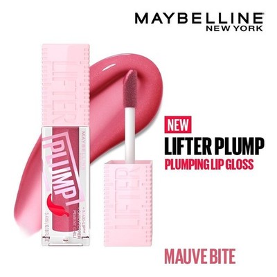 Maybelline New York Lifter Plump - Plumping Lip Gloss Mauve Bite (5ml)