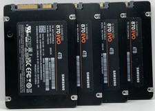 Lot Of 4 Samsung 4Tb 870 EVO 2.5” SATA III SSD FC83
