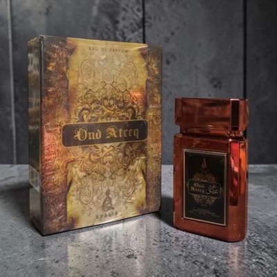 Oud Ateeq by Khalis Eau De Parfum Unisex 2.72 Fl.Oz unisex