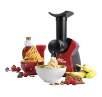 Giles & Posner Frozen Dessert Maker, Sorbet & Iced Treat Maker, Quick & Easy