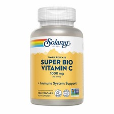 Super Bio Vitamin C 100 Caps by Solaray