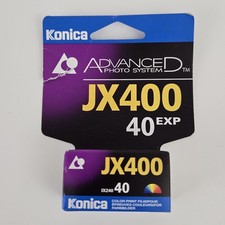 Konica Advanced Photo System JX400 40 exposure IX240 film, Expired 1999 Color