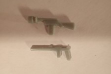 Lot of 2 grey reproductions of Vintage Star Wars figures accessories Leia Jawa