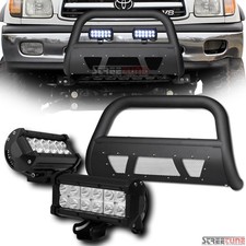 For 9900-06 Tundra Matte Black Studded Mesh Bull Bar Guard W36w Cree Led Lamps For 9900-06 Tundra Matte Black Studded Mesh Bull Bar Guard W36w Cree Led Lamps