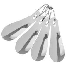 4 Pcs Ergonomic Shoe Horn for Women Small Travel Size Shoehorns Helper