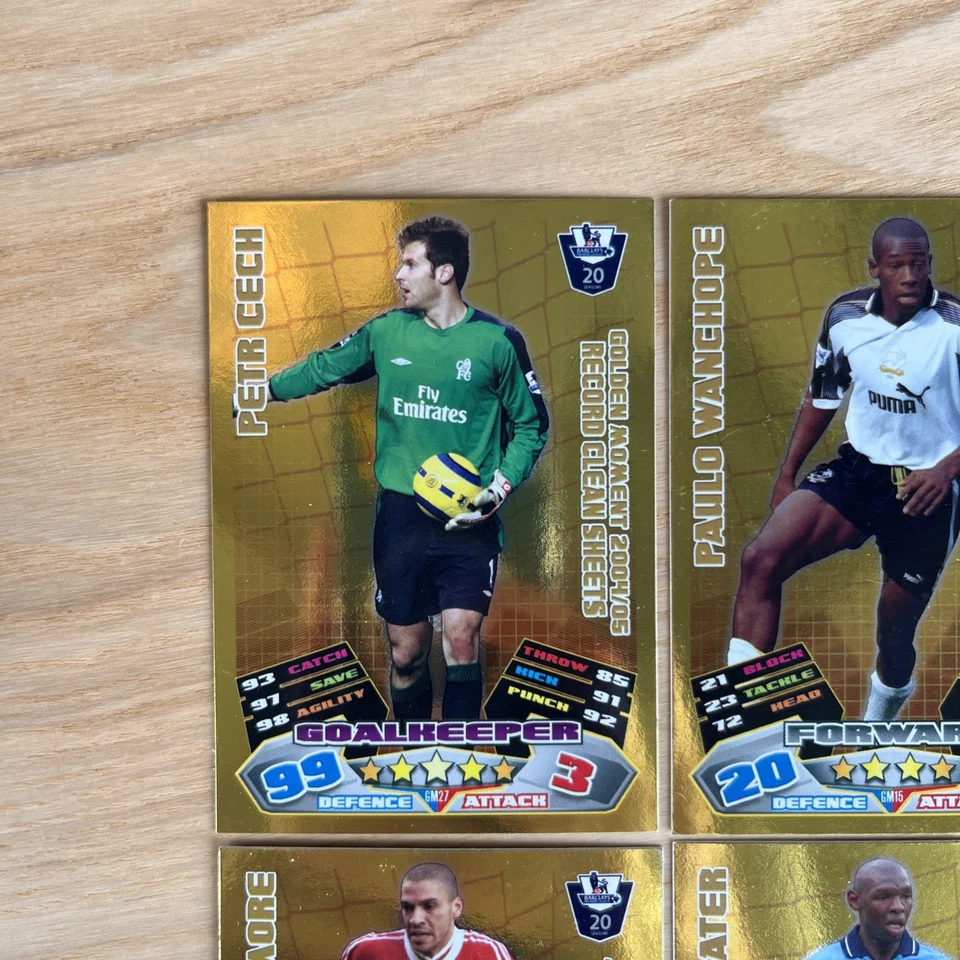 X9 2012/13 MATCH ATTAX 20th Anniversary Golden Moments Gold Cards - Image 3 of 4