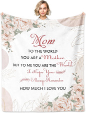 Gifts for Mom Blanket 60"x50" - Birthday, Mother's Day, Anniversary