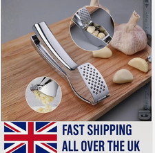 Marshland Premium Garlic Press &ndash; Heavy Duty, Easy to Clean, No Peel Needed