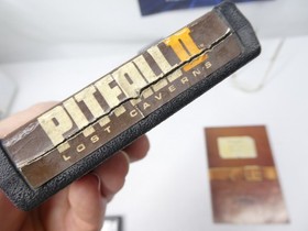 PITFALL II 2: LOST CAVERNS  (Atari 2600, 1984) with manual Tested and working