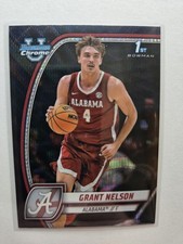 2025 Topps Chrome U Bowman Grant Nelson #25 Black Wave Refractor AA42