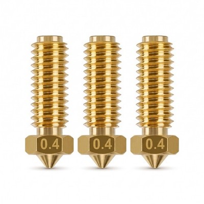 3x 0,4mm Düse Anycubic Kobra 2 Neo Pro Plus Max Messing Nozzle 3D Drucker