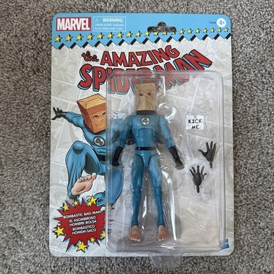Hasbro Marvel Bombastic Spider-Man Bag-Man Retro Card