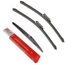 Front and Rear Wiper Blades For Volvo XC90 2011 - 2014 24" 22" - All Season