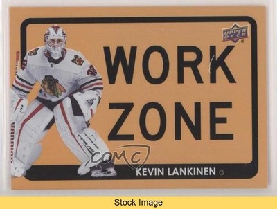 2021-22 Upper Deck Series 1 Work Zone Kevin Lankinen #WZ-11 READ 8tn