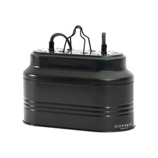 Giangarden Dual Reptile Light Fixture with 2 On/Off & Dimmable, Black