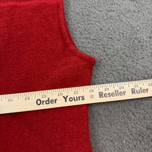 Norsewear Vest Womens Medium Red Lambswool Full Zip New Zealand - Bild 9 von 10