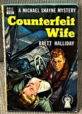 Brett Halliday / COUNTERFEIT WIFE 1952