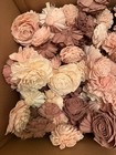 Sola Wood Flowers for Bouquets Crafts Wedding Decor Home Accents, Gifts, 1 Dozen