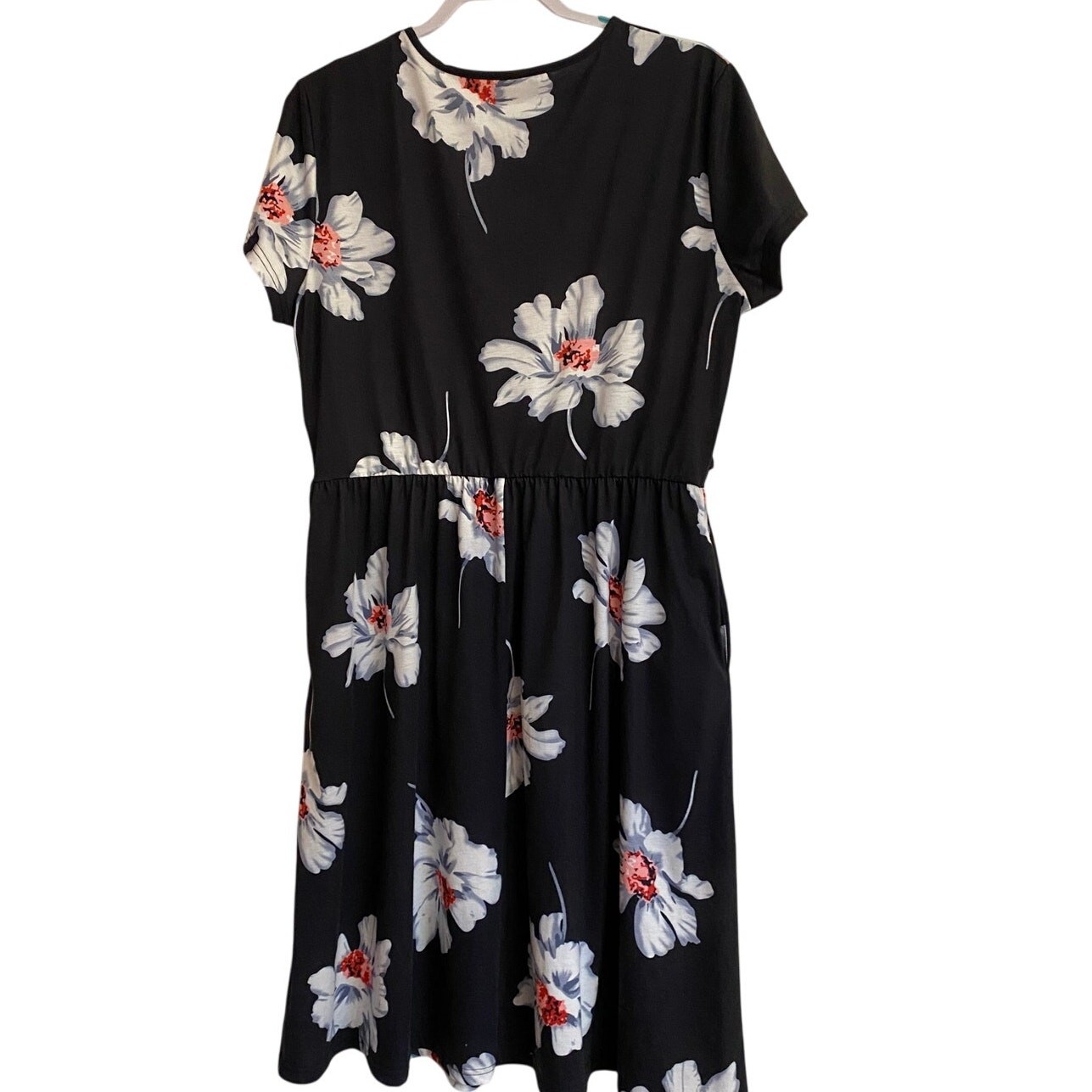 Ouges Modest Work Casual Faux Wrap Dress Size 2XL - image 4