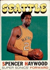 1971-72 Topps - Spencer Haywood Rookie #20 GD