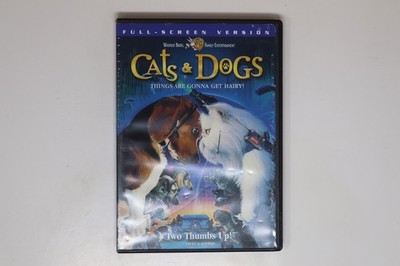 Cats & Dogs DVD Full-screen Version Warner Bros Family Entertainment