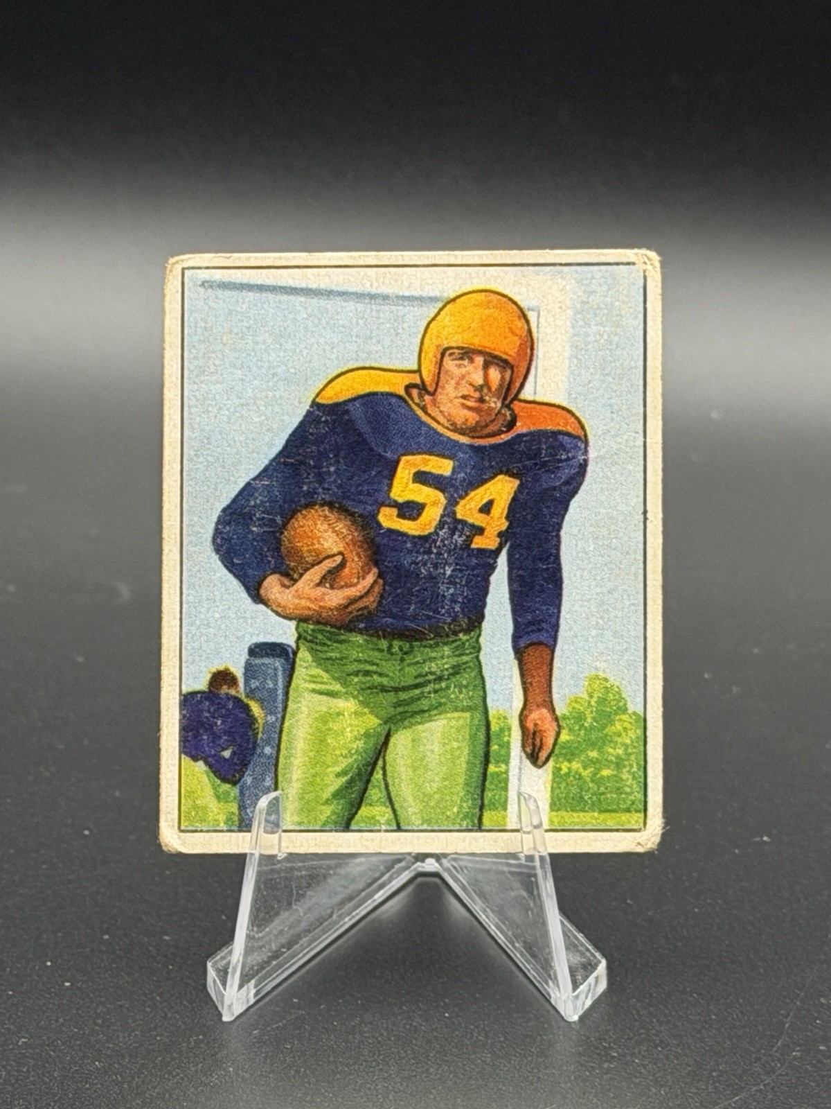 Larry Craig #10 Football Cards 1950 Bowman trading card — raw and PSA graded price guide