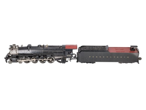 Motor de vapor de montaña Weaver 6755 LATÓN PRR 4-8-2 M1a y licitador #6755 (3 rieles) EX | Zustand: Used