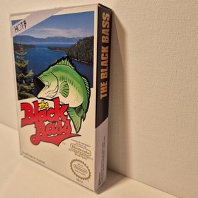 The Black Bass - Nintendo NES Video Game - Complete In Box CIB