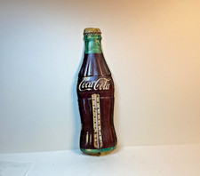 Antique Coca Cola Bottle Thermometer Sign Robertson
