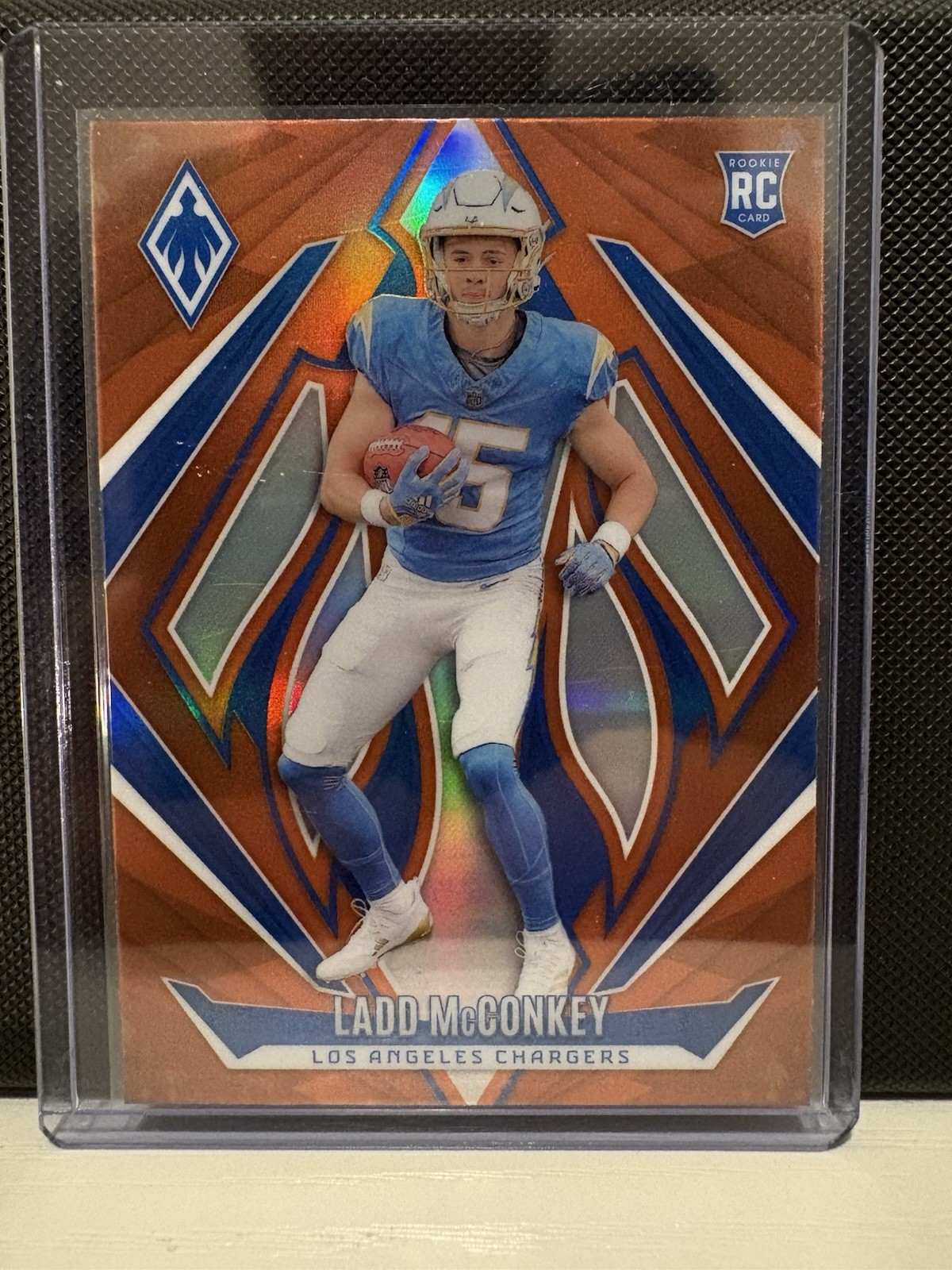 2024 Panini Phoenix - Rookies Ladd McConkey #216 Orange (RC)