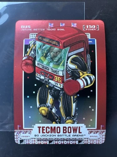 2026 Bo Jackson Battle Arena Tecmo Bus Jerome Bettis Score Board Brawl 150 Power