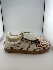NEW Adidas Samba LT Cow Print Brown White JS3931 Size 8W NO BOX