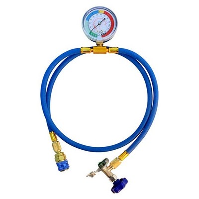 Kältemittel Nachfüllschlauch Flaschenadapter Niederdruckmanometer 4,9FT R12 R22
