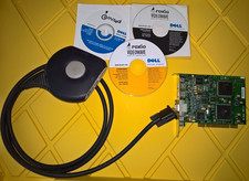Dell Movie Studio Plus COMPLETE: IEEE 1394 Firewire, PCI Emuzed capture card CDs
